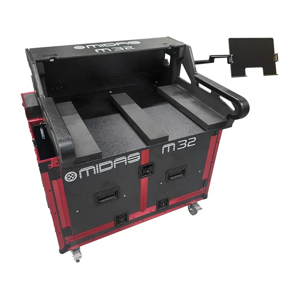 Laptop Stand - 2026 Maßgefertigter Hydraulischer Flightcase für Midas