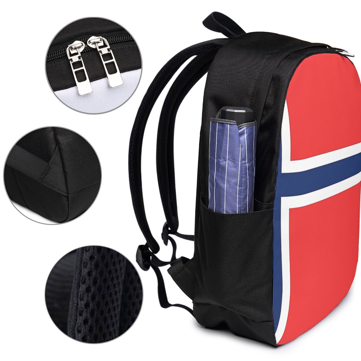 Rucksack mit Norwegen-Flagge,  – Laptop Bag Bewertung und Preis