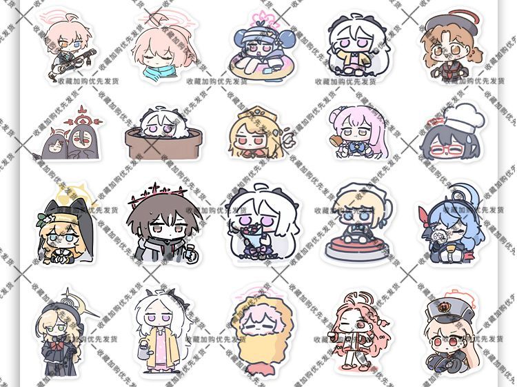80PCS Anime Blue Archive Soras – Laptop Original Accessories Bewertung und Preis