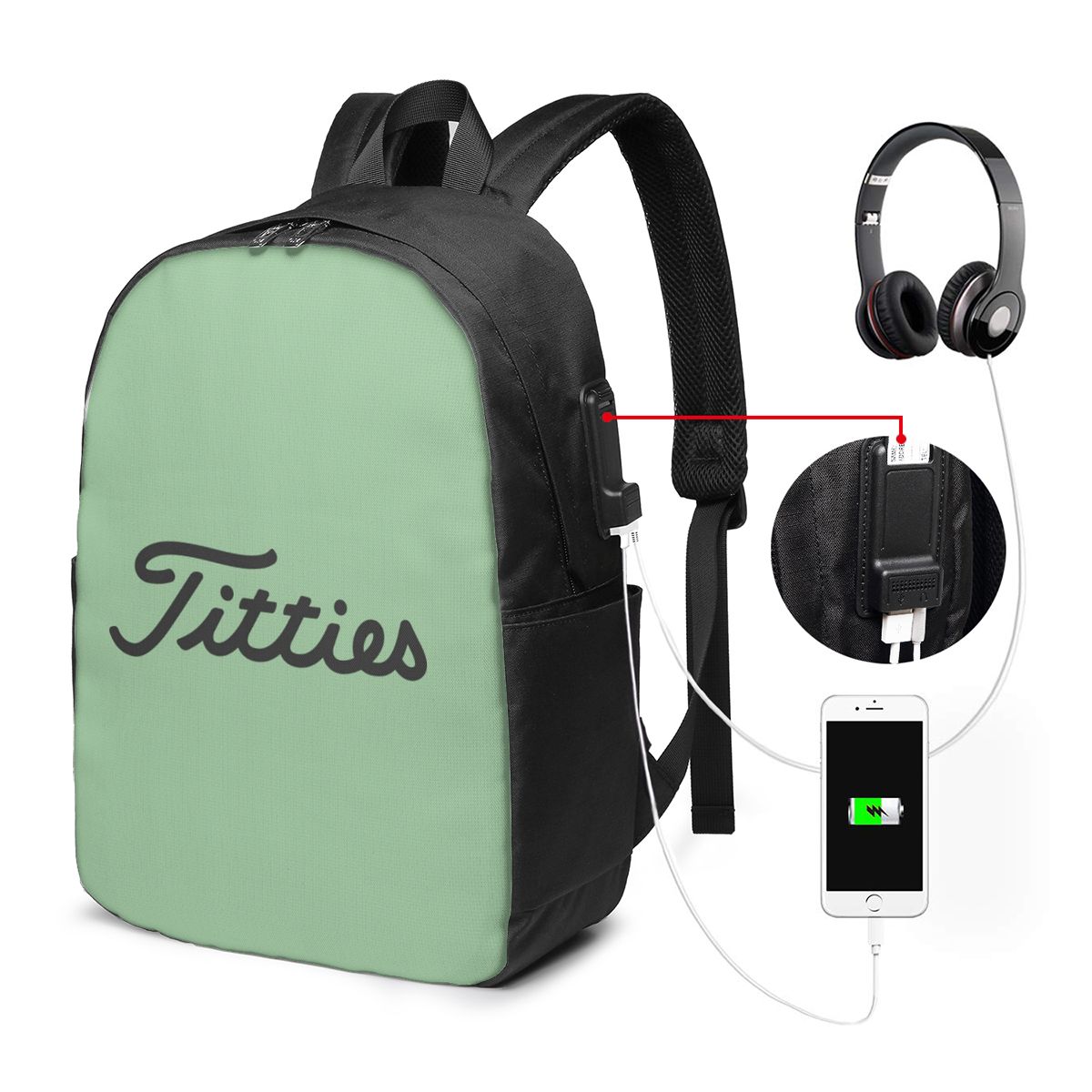 Titties Golf Ball Rucksack, Re – Laptop Bag Bewertung und Preis
