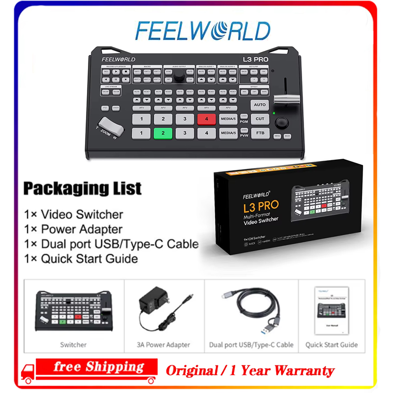 FEELWORLD L3 PRO 5-Kanal-Video – Hdmi Cable Bewertung und Preis